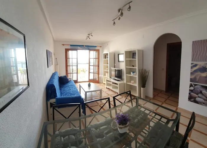 Mediterranean Beach Apartment 180º Sea & Island Views