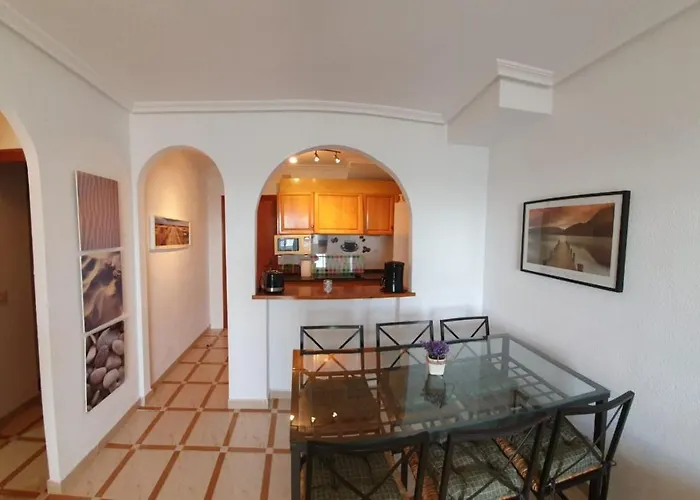 Mediterranean Beach Apartment 180º Sea & Island Views